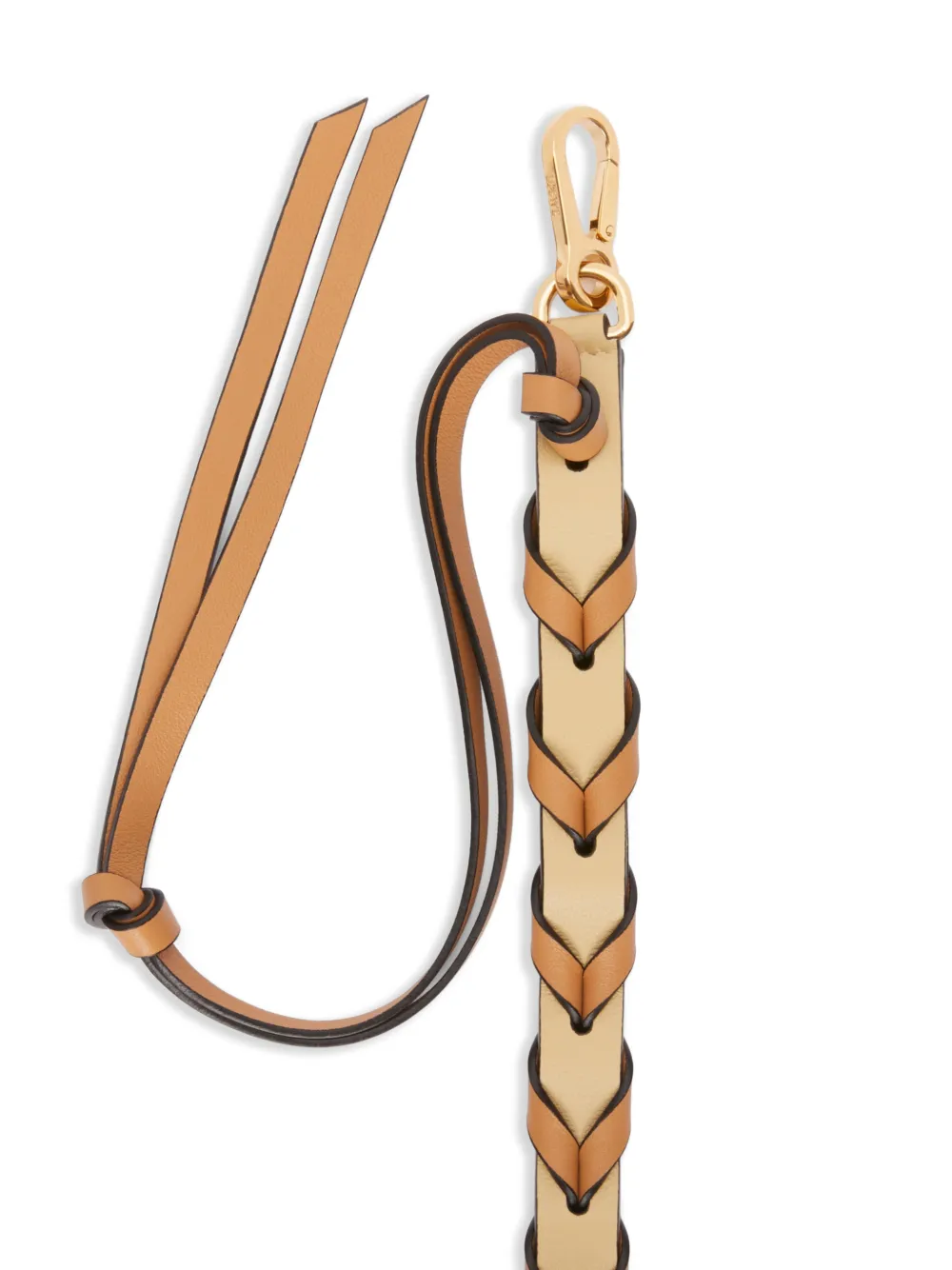  Loewe Plaited Strap Belt - Neutrals 