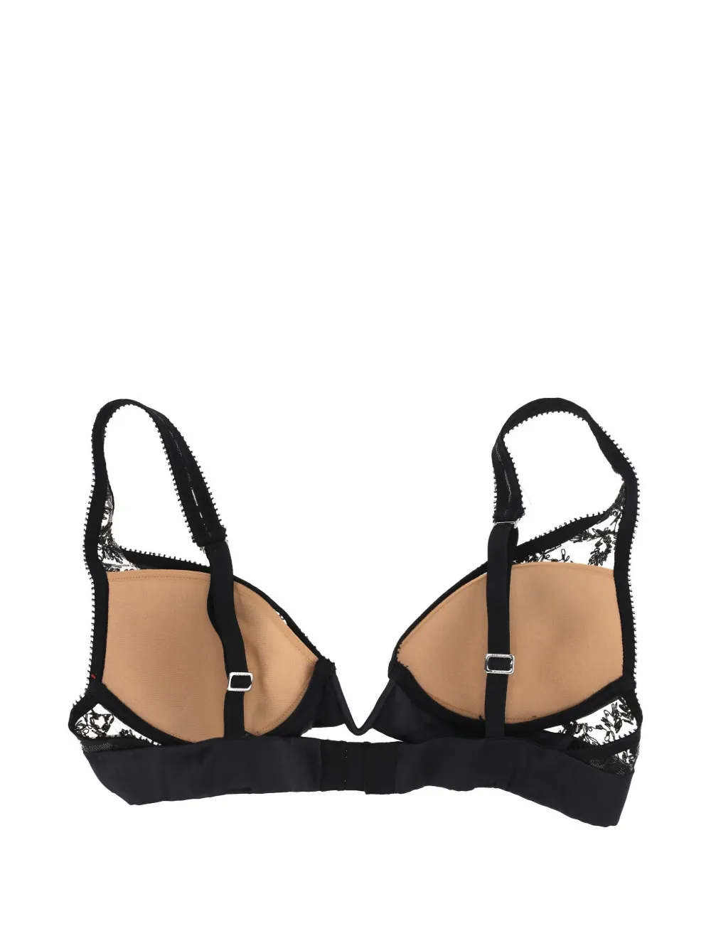  La Perla Floral-lace Bra - Black 