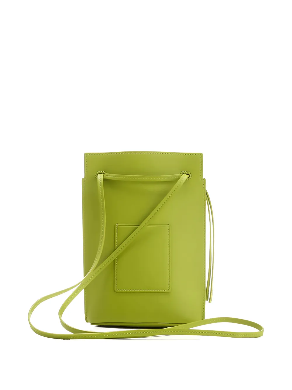  Loewe Drawstring Logo Cross Body Bag - Green 