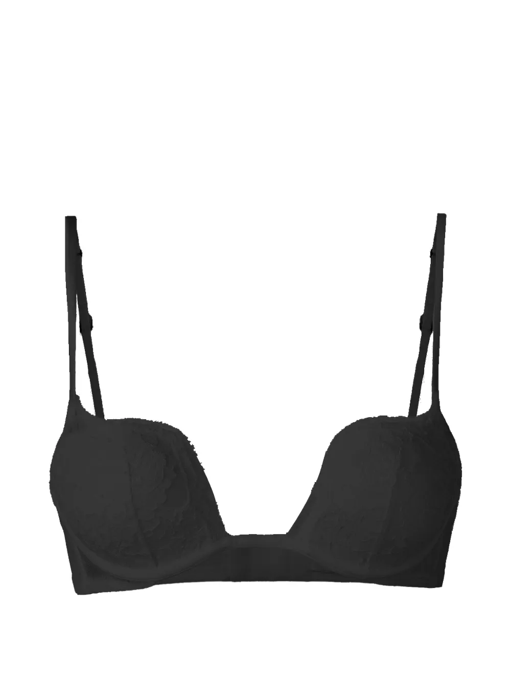 La Perla Lace-detail Bra In Black