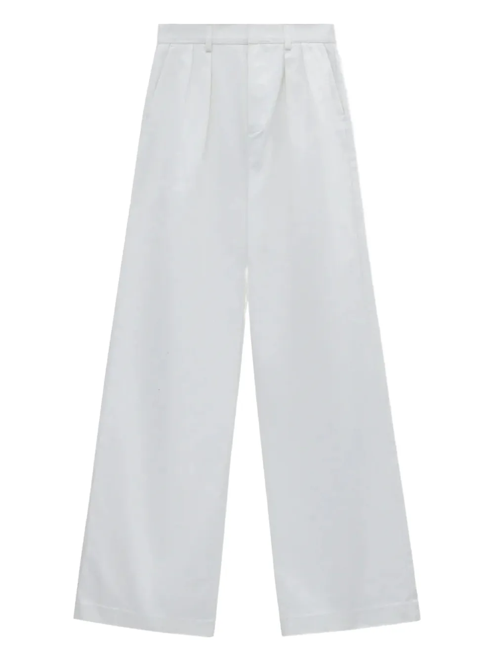 LOEWE pleated trousers | White | Image 1