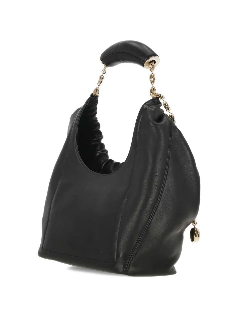  Loewe Small Squeeze Chain Shoulder Bag - Black 