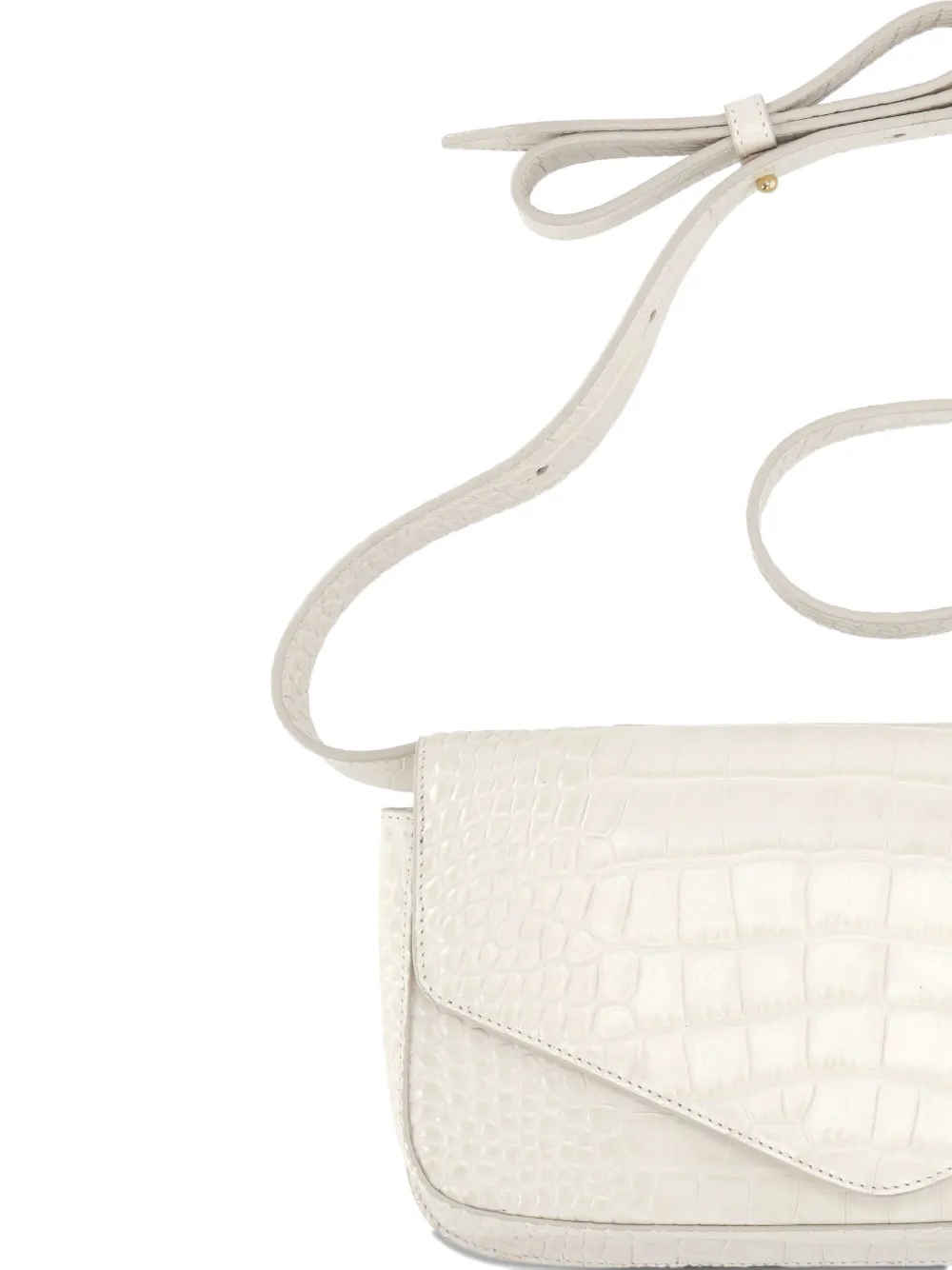  Micoli Giornal Envelope Cross Body Bag - White 