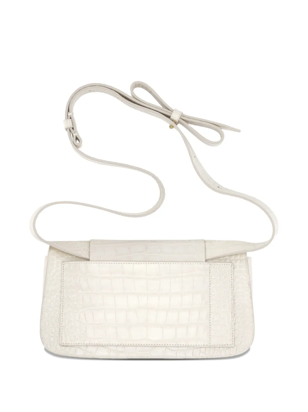  Micoli Giornal Envelope Cross Body Bag - White 