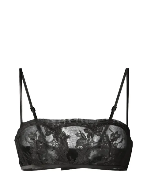 La Perla floral-lace bra