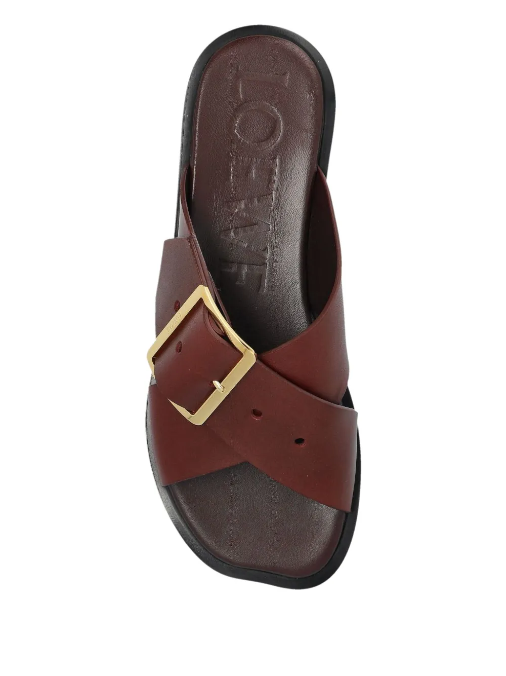 LOEWE Sandalen met gekruiste bandjes Rood