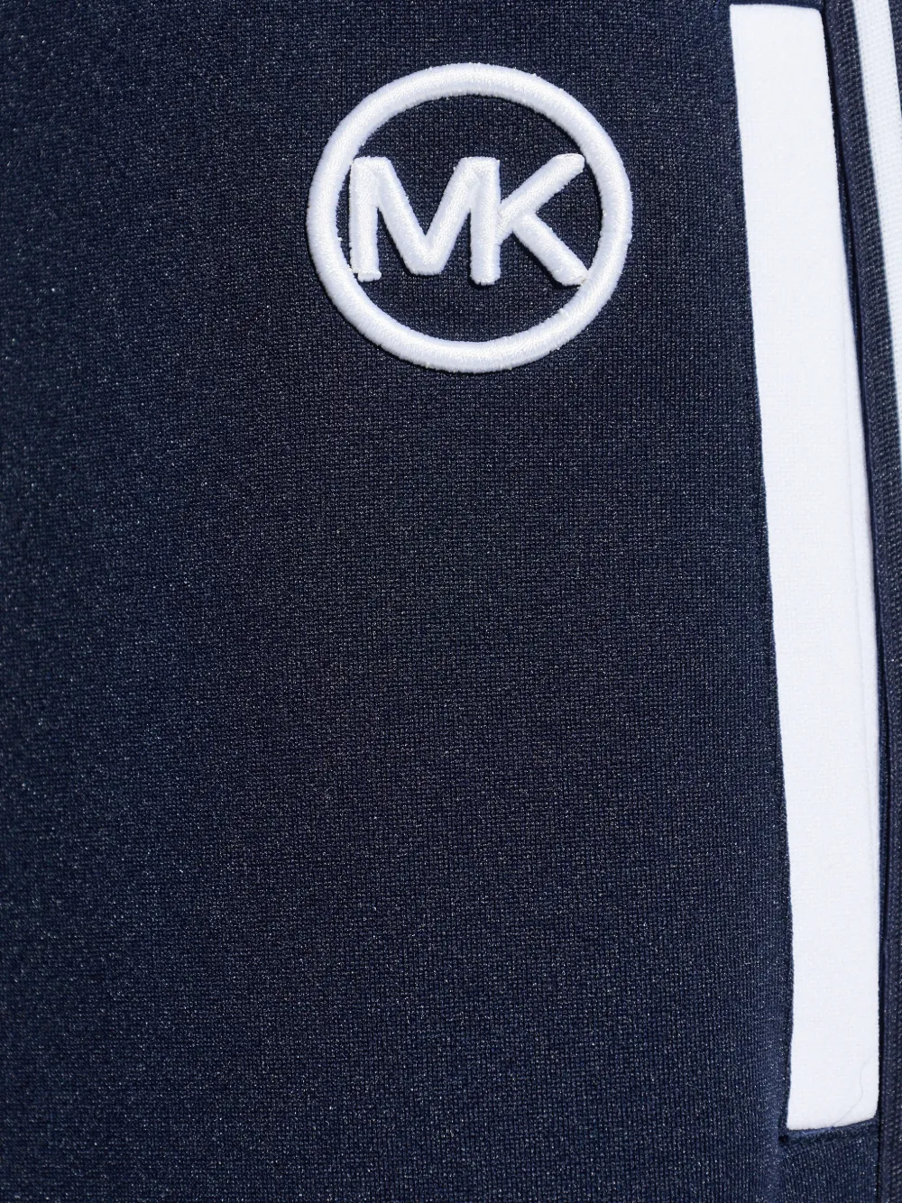 Michael Kors Trainingsbroek met logostreep Blauw