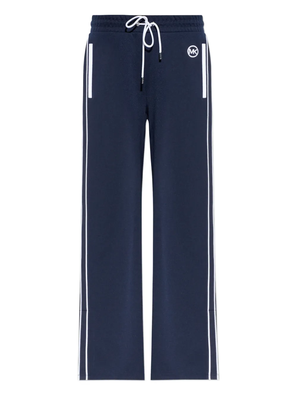Michael Michael Kors logo stripe track pants - Blau