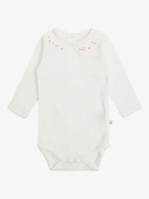 Bonpoint embroidered-collar body