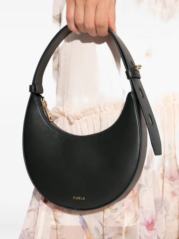 Furla Mini Delizia Adjustable Shoulder Bag | Green | FARFETCH JO
