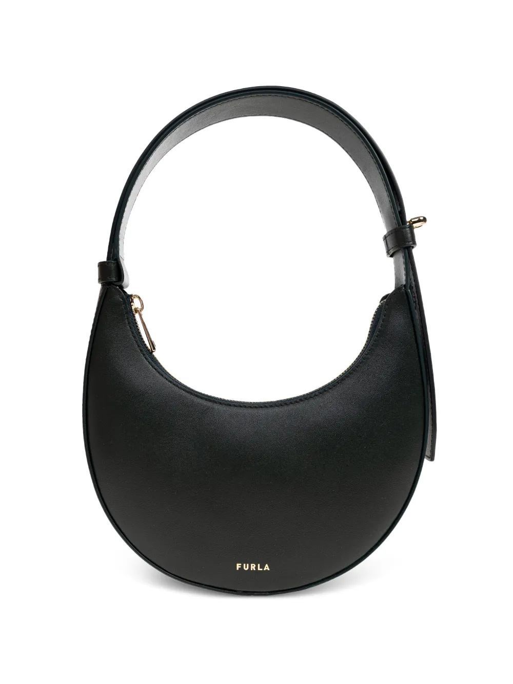 Furla mini Delizia leather tote bag - Verde