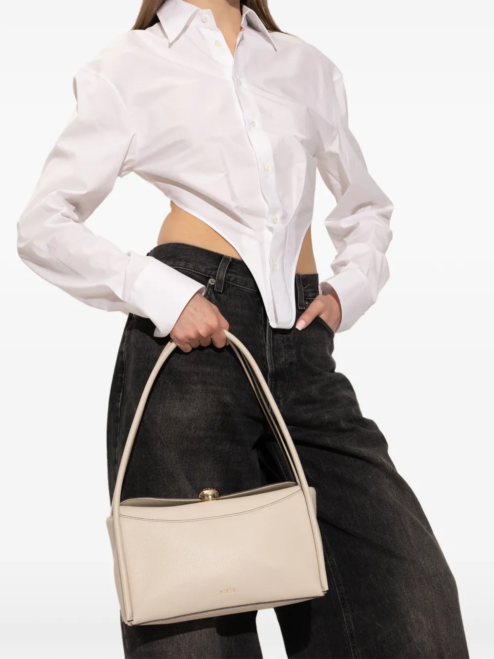 Furla M Nicole shopper Beige