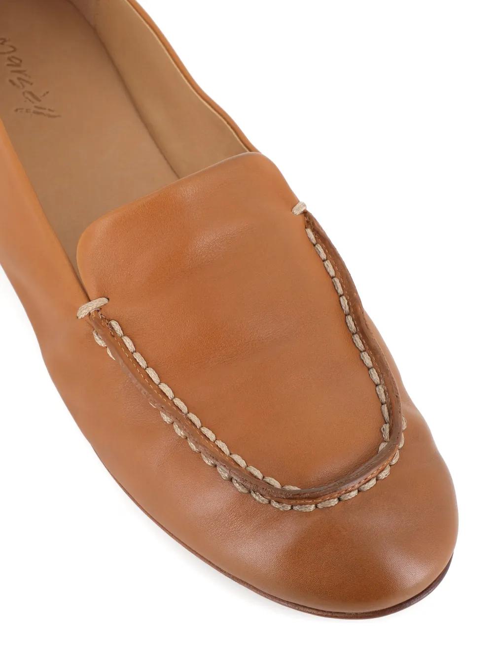 Marsèll Loafers met stikseldetail Bruin