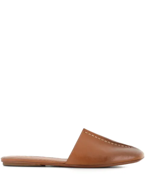Marsèll topstitch mules