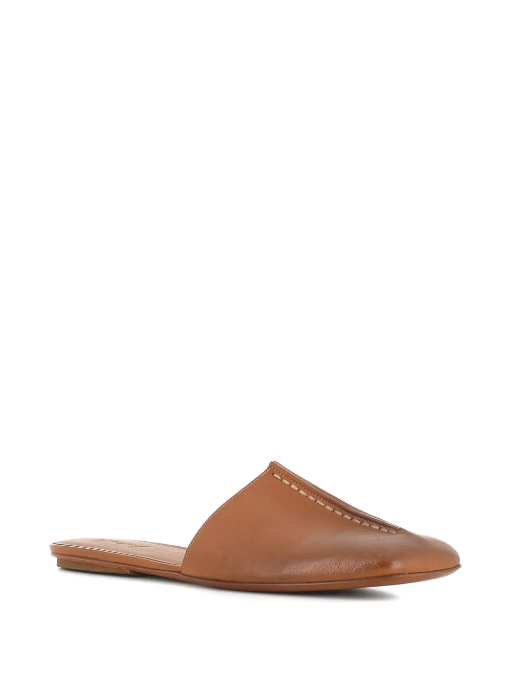 Marsèll topstitch mules | Mules planos | Image 2