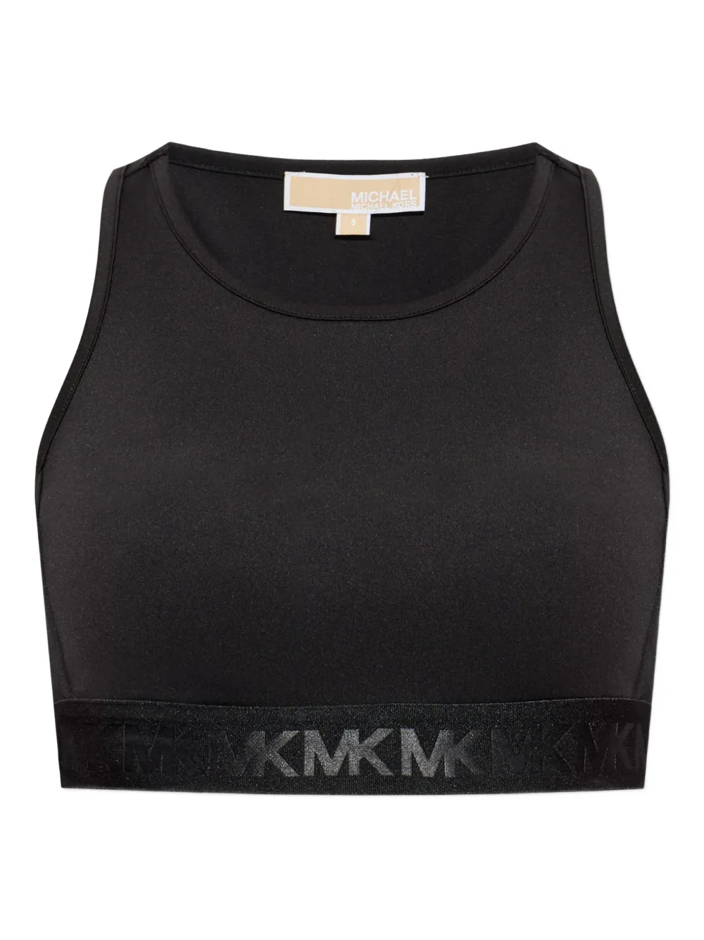 Michael Michael Kors Sport-BH mit Logo-Bund - Schwarz