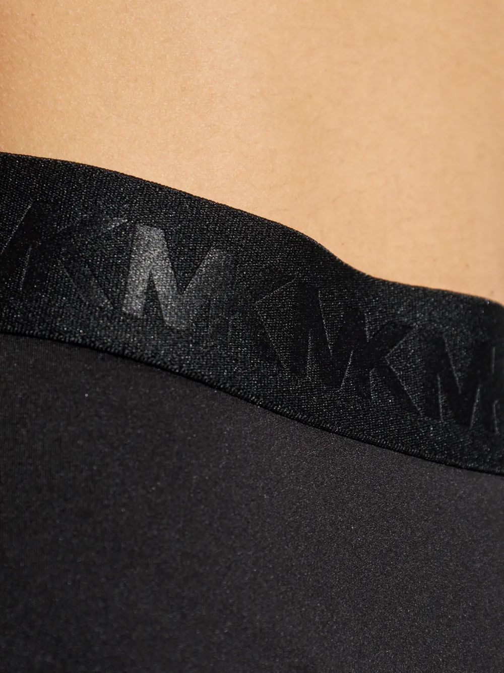 Michael Kors Legging met logoband Zwart