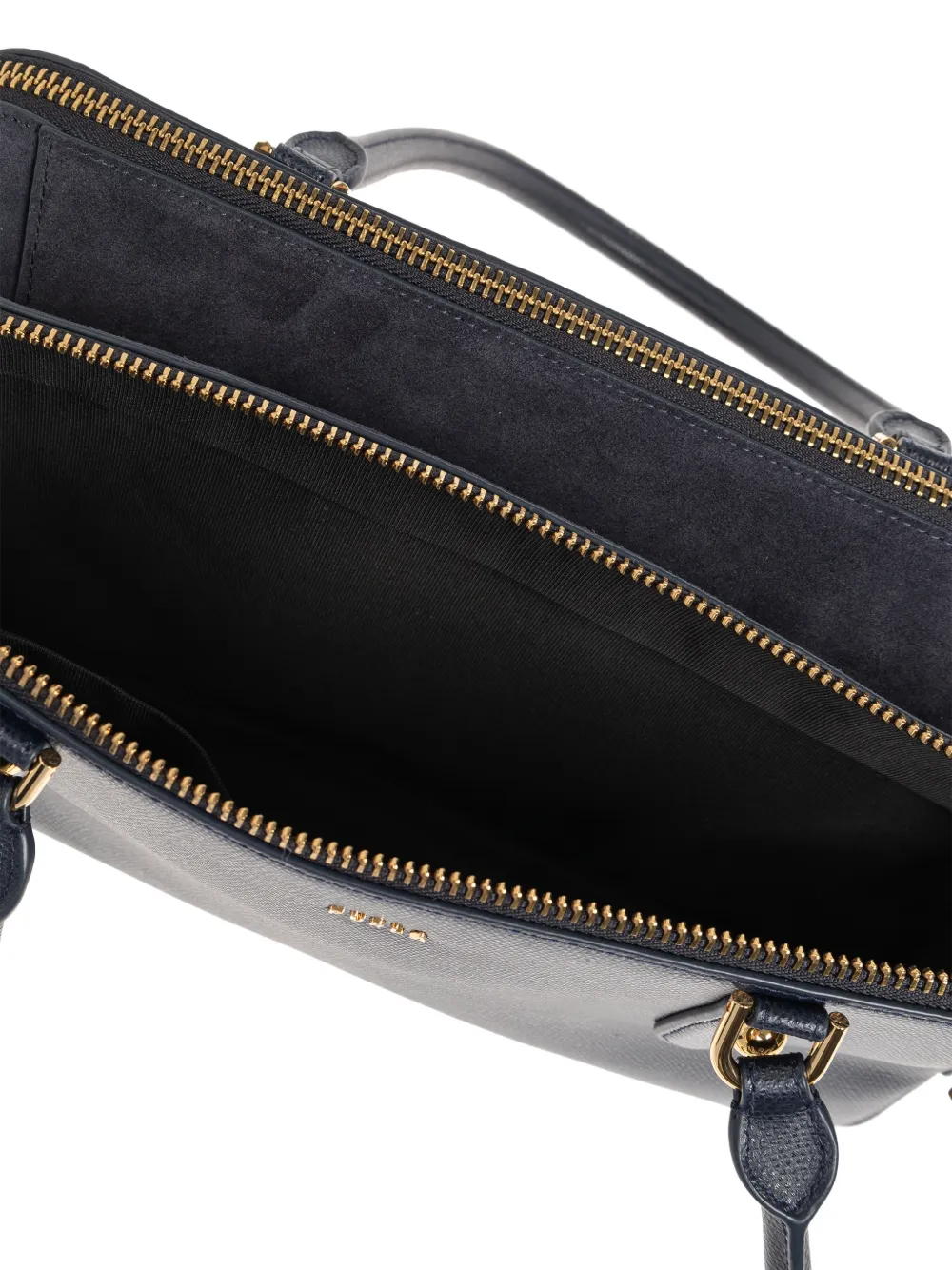 Furla Giulia M schoudertas met rits Blauw