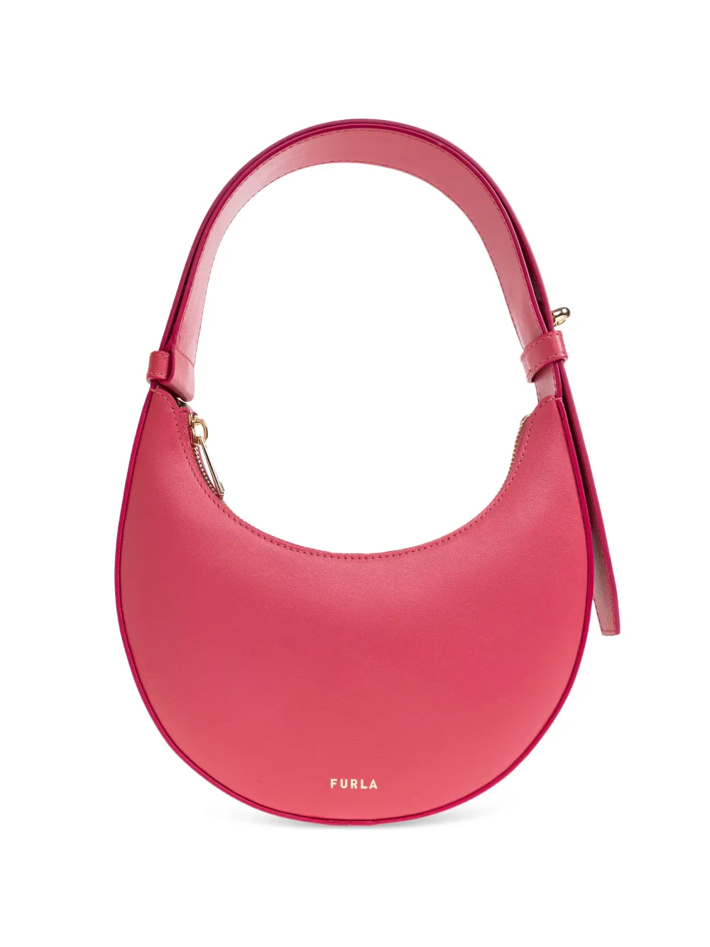 Furla mini Delizia leather tote bag - Rosa