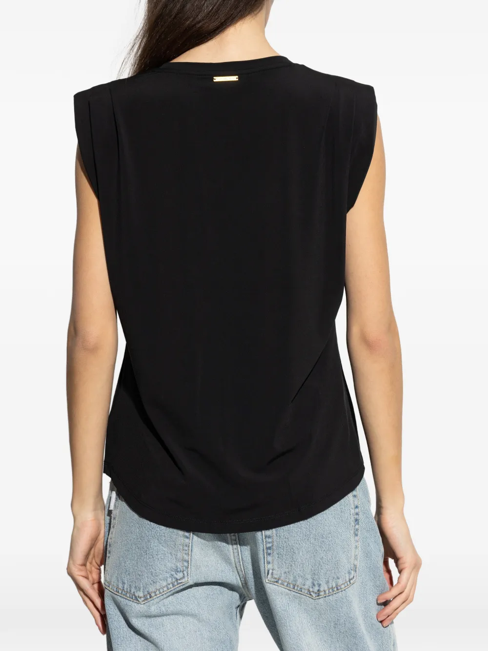 Michael Kors Mouwloze top Zwart
