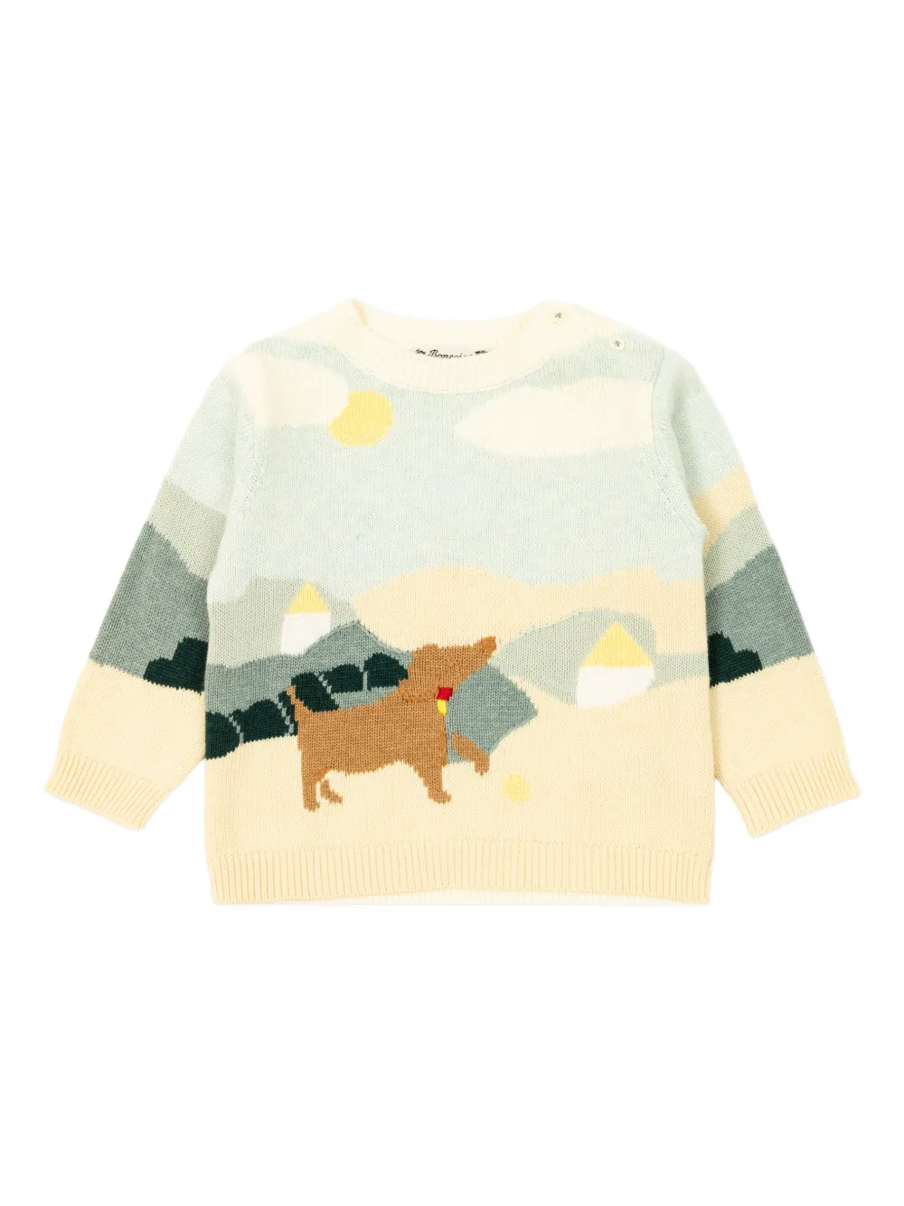Bonpoint landscape dog sweater - Toni neutri