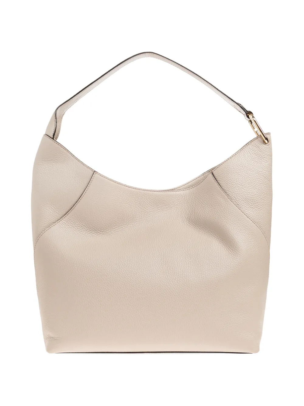 Furla Lara leren schoudertas Beige