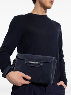 Dsquared2（ディースクエアード）メンズ クラッチバッグ - FARFETCH