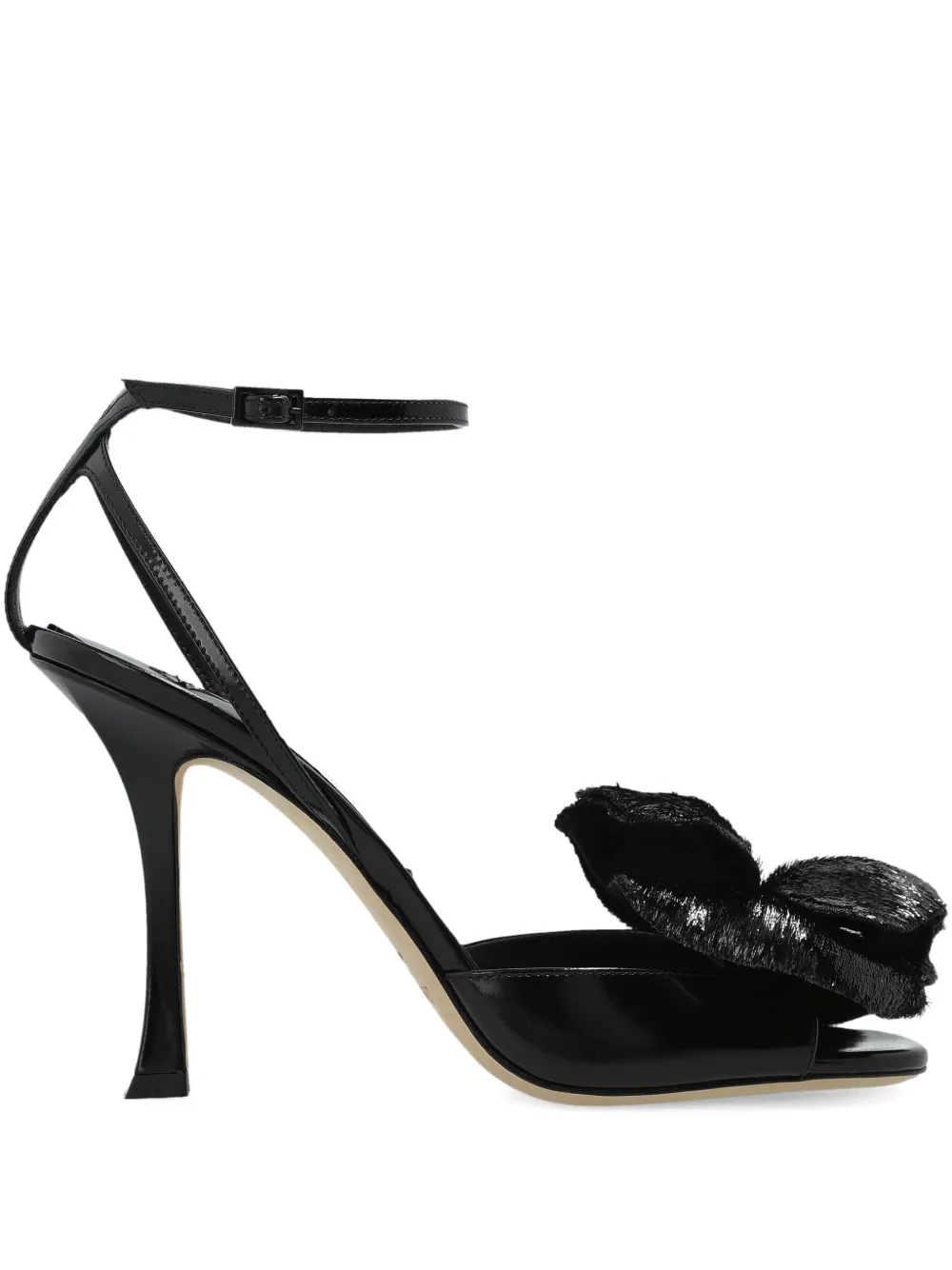 Jimmy Choo Mimmi pumps met bloemdetail Zwart
