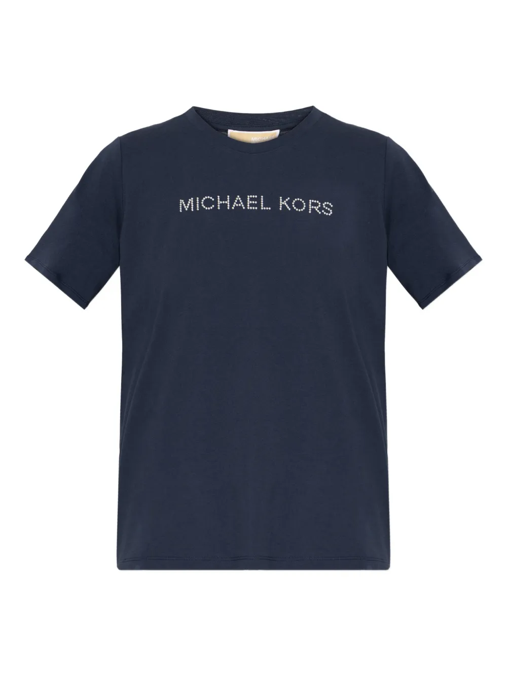 Michael Michael Kors logo-studded T-shirt - Blu