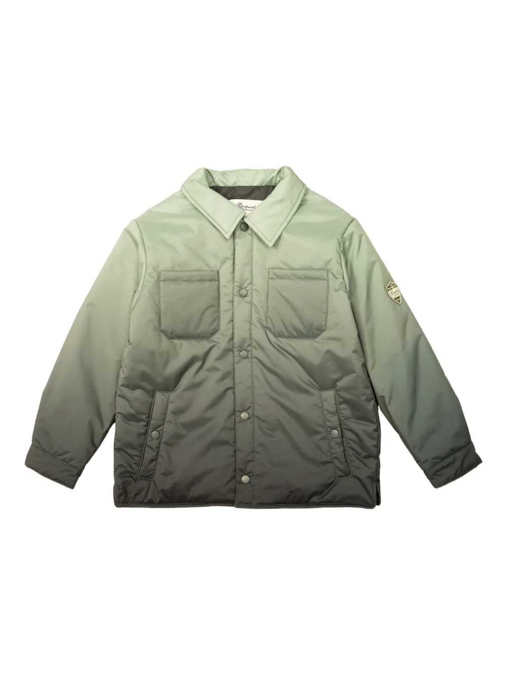 Bonpoint ombré patch jacket - Verde
