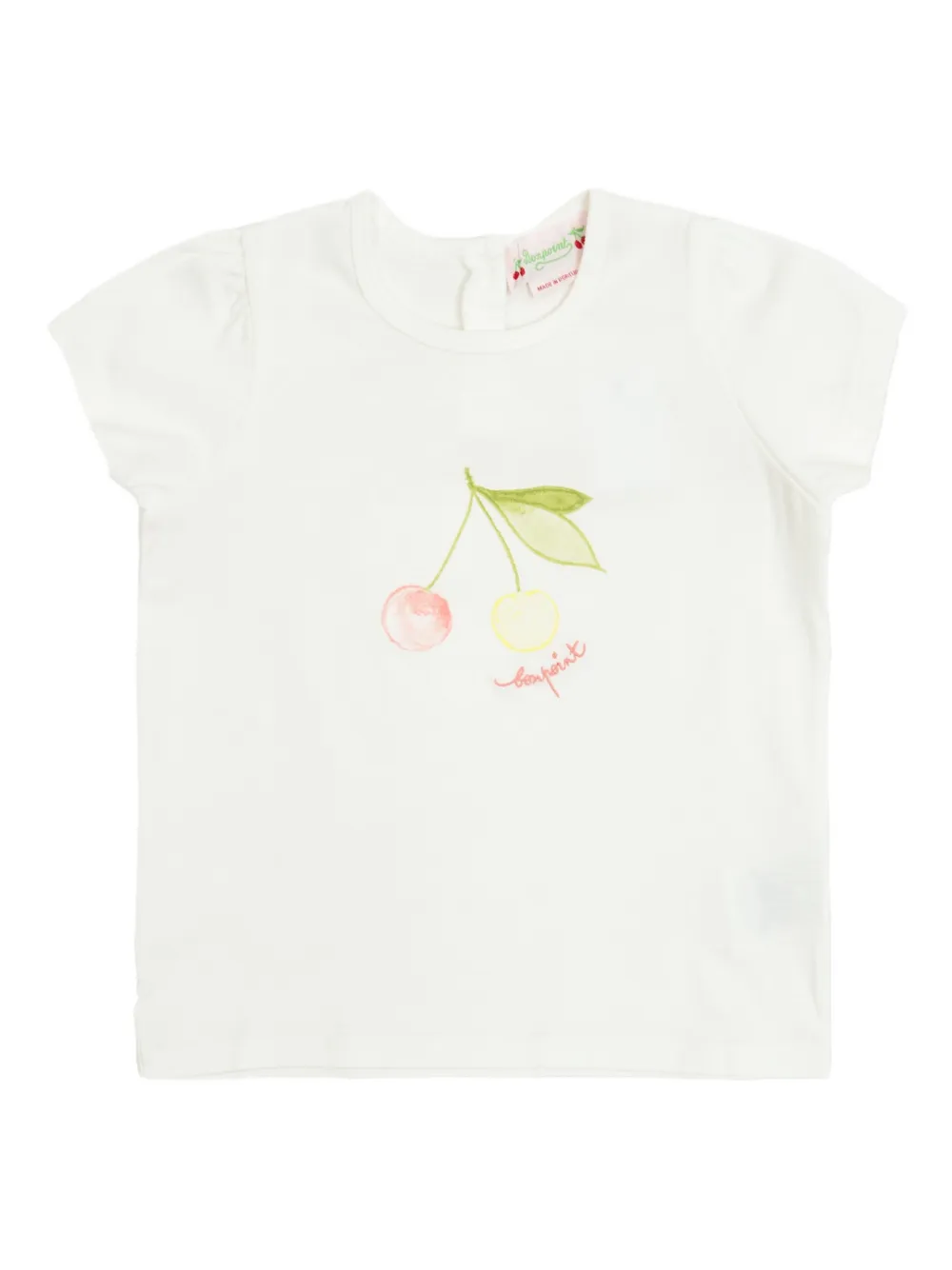 Bonpoint Cira short-sleeved T-shirt - Bianco