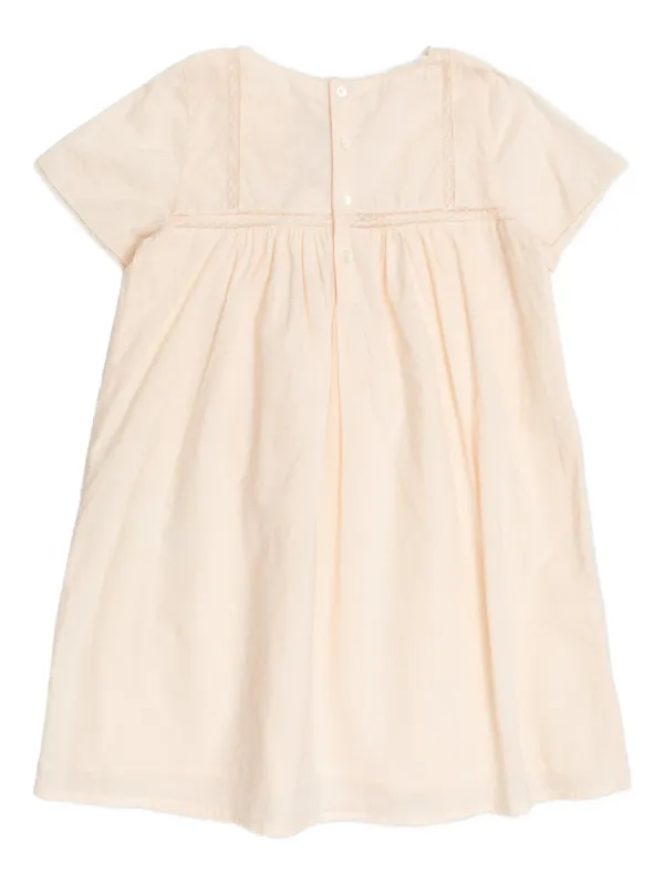 Bonpoint ワンピース Bonpoint レースディテール ワンピース | ニュートラル | FARFETCH JP