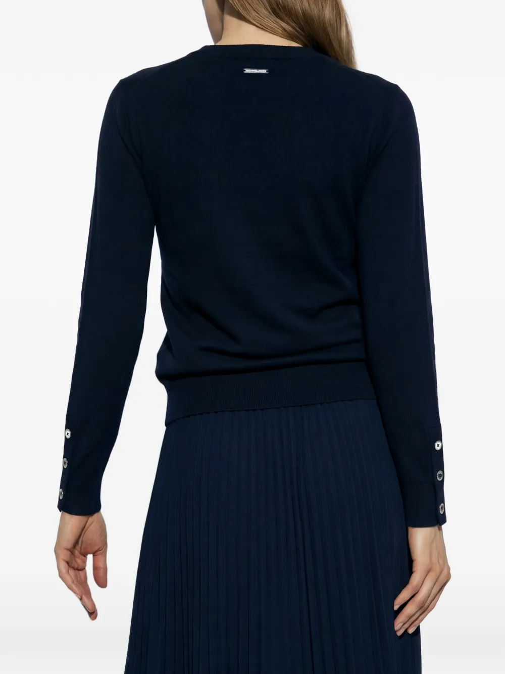 Michael Kors Trui met knoopdetail Blauw