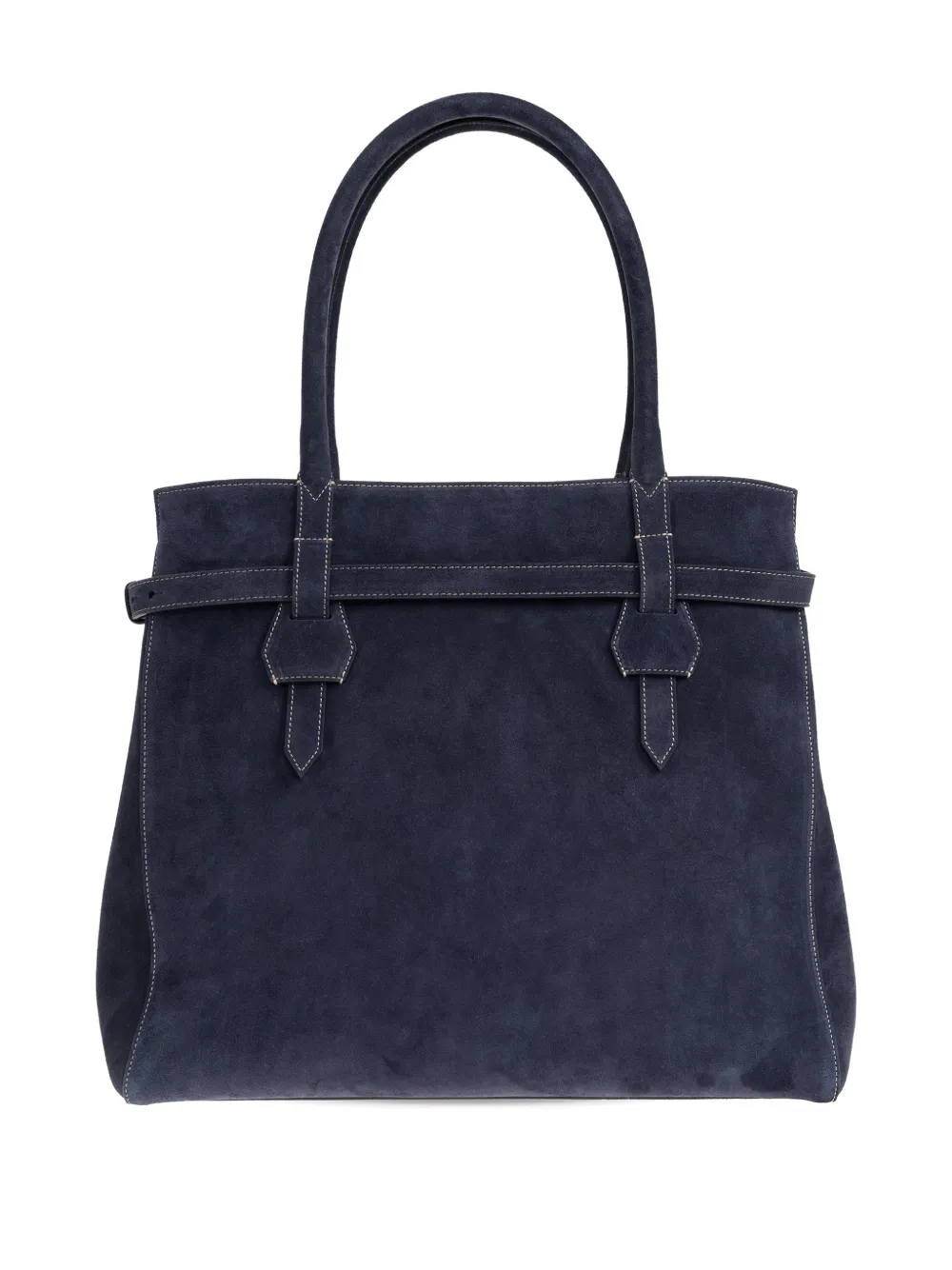 Twin Suede Tote Bag