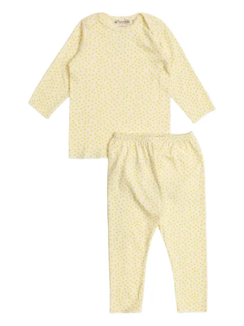 Bonpoint dotted trousers set