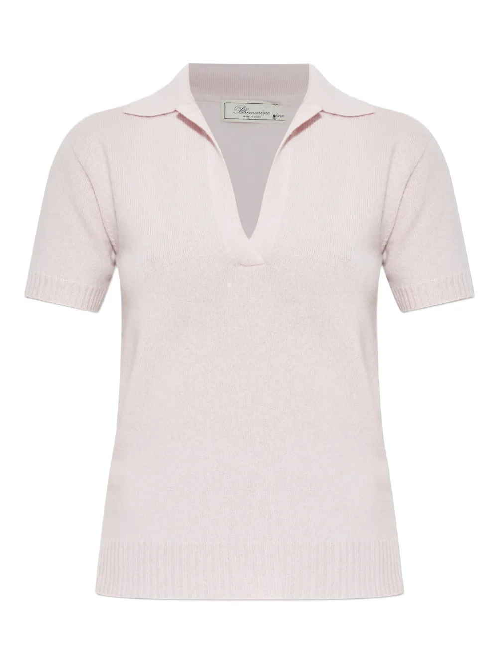 Blumarine V-neck T-shirt - Rosa