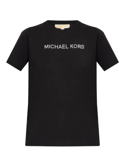 Michael Michael Kors beaded-logo T-shirt