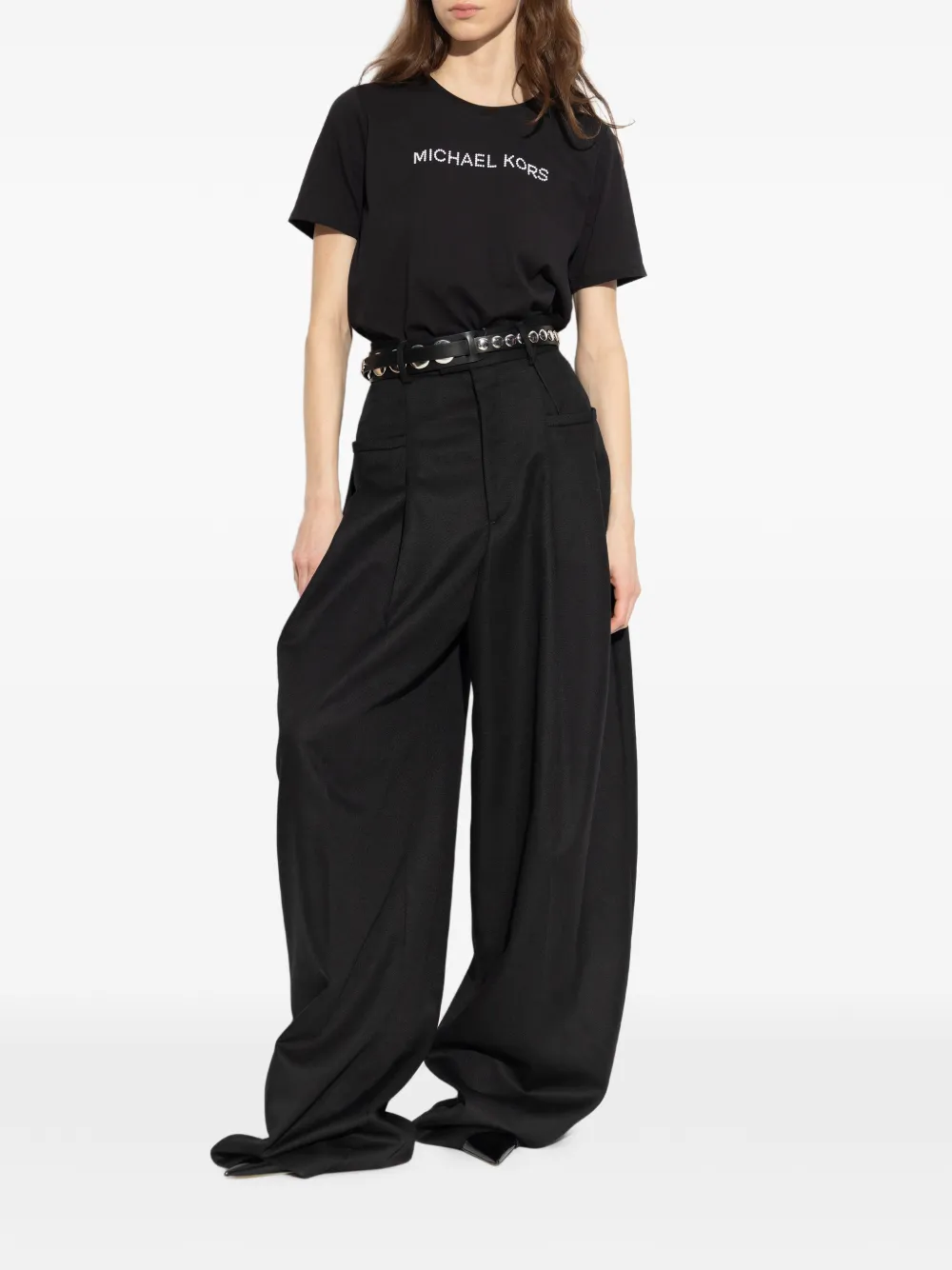 Beaded-Logo T-Shirt