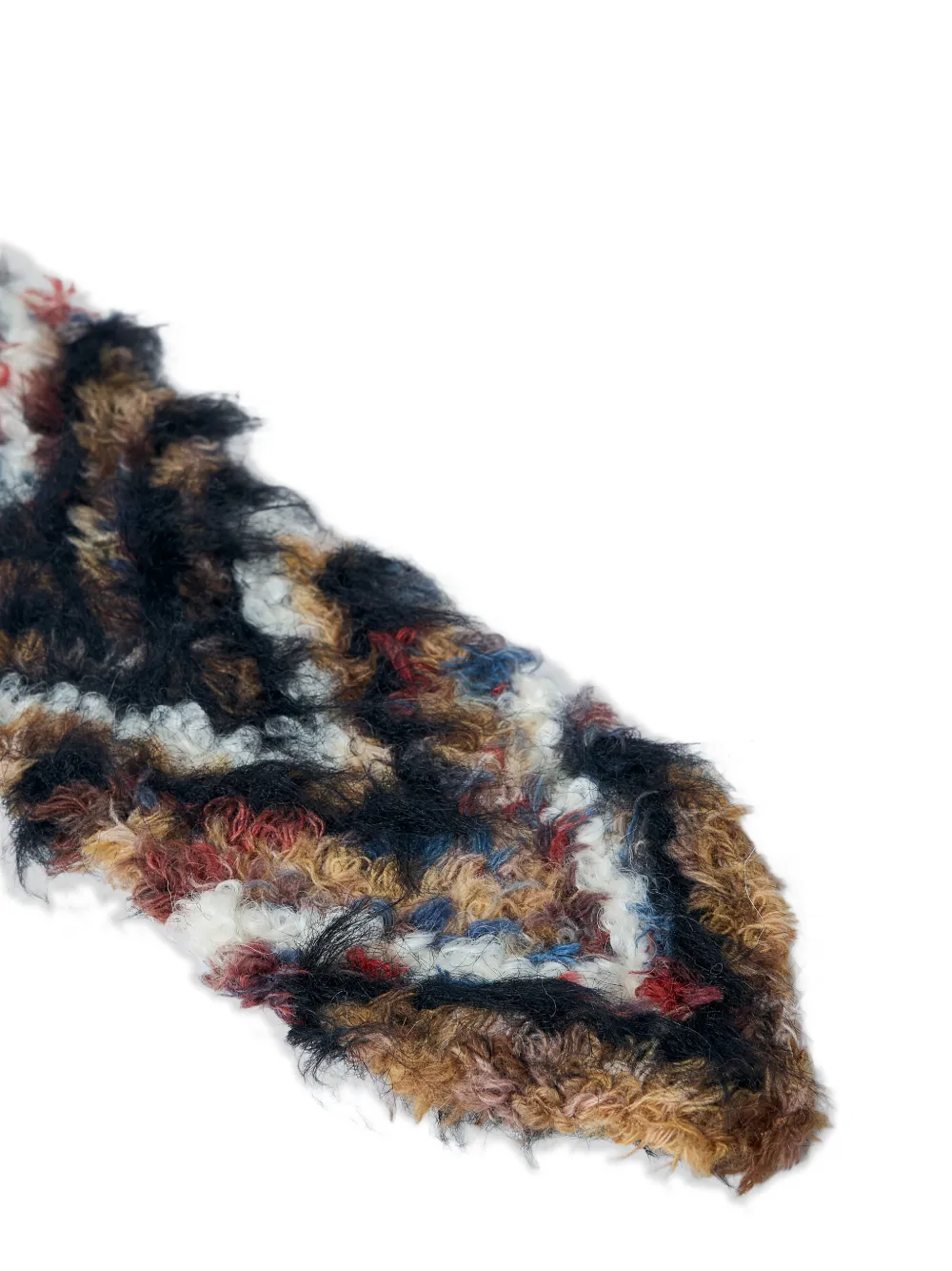 Kiko Kostadinov Textured Scarf | Black | FARFETCH CA