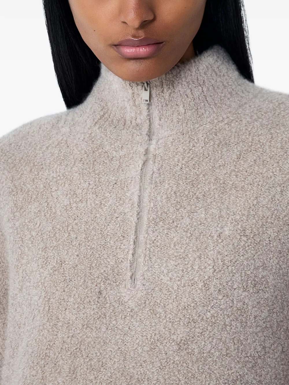 Lethara half-zip sweater