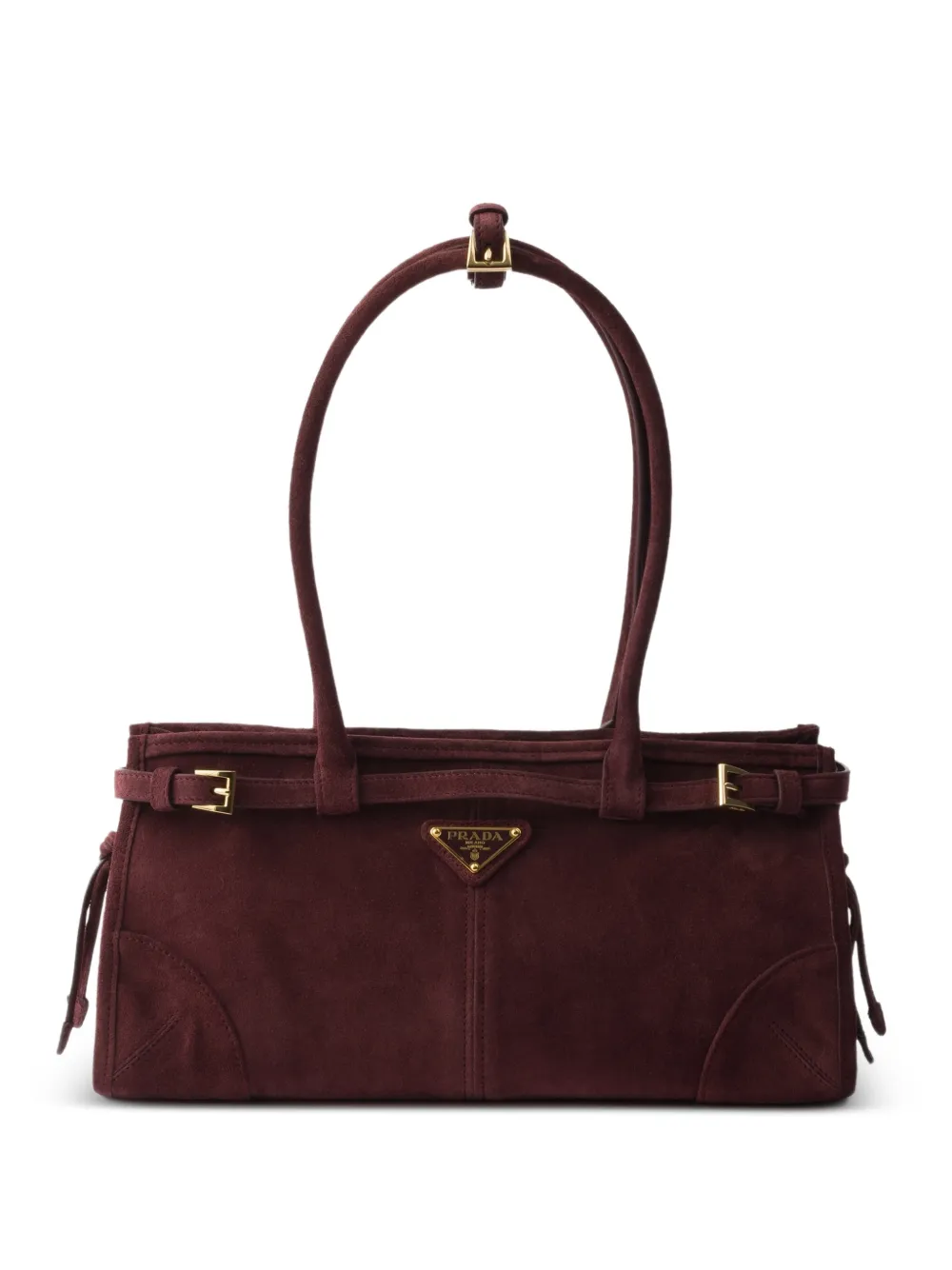 Prada Mittelgrosse Bonnie Tote Bag In Red