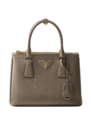 Prada ガレリア ハンドバッグ L | ニュートラル | FARFETCH JP