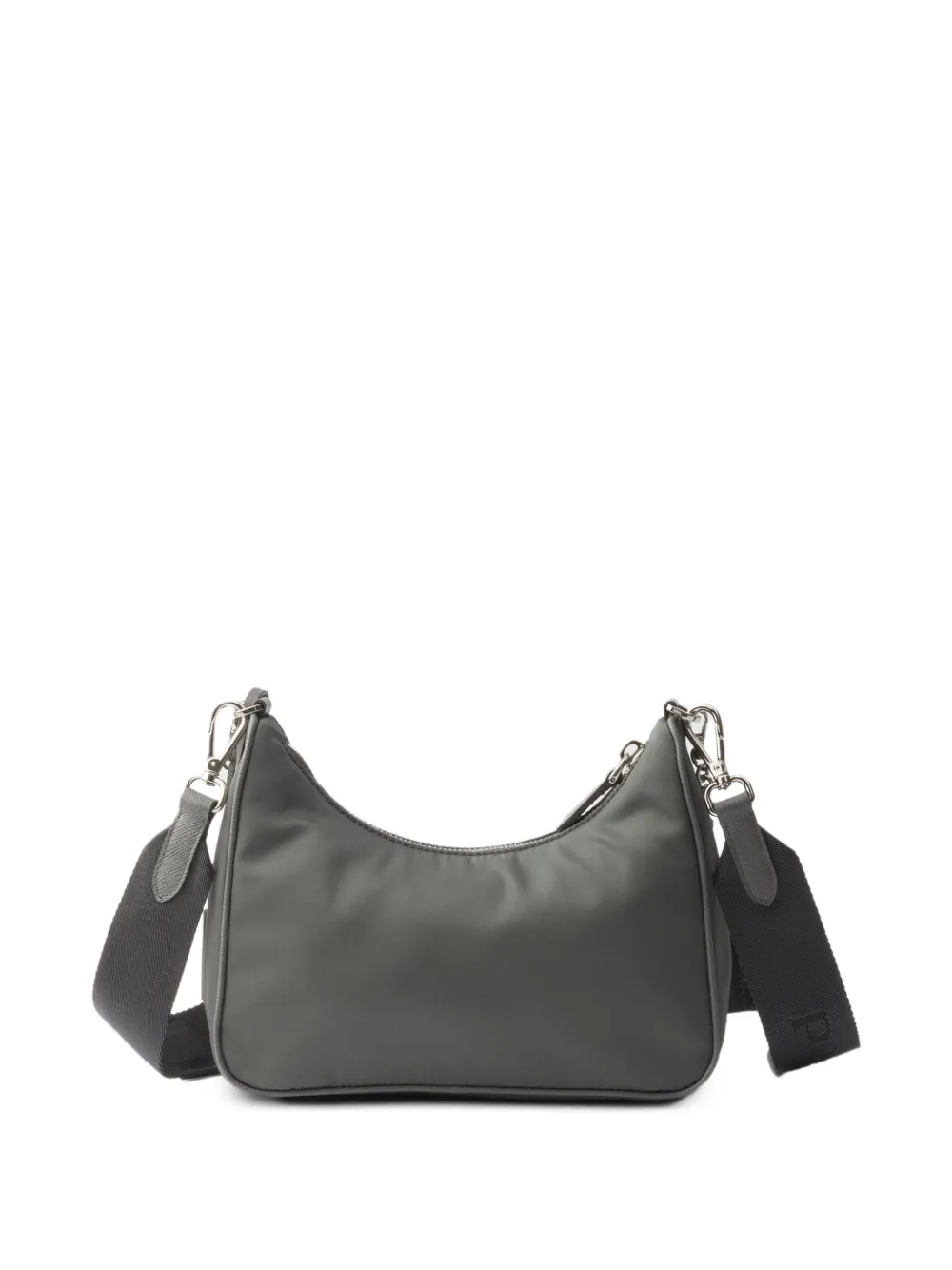  Prada Re-edition 2005 Re-nylon Shoulder Bag - Grey 
