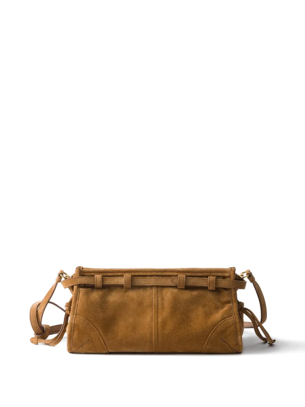 Prada small Bonnie shoulder bag - Bruin