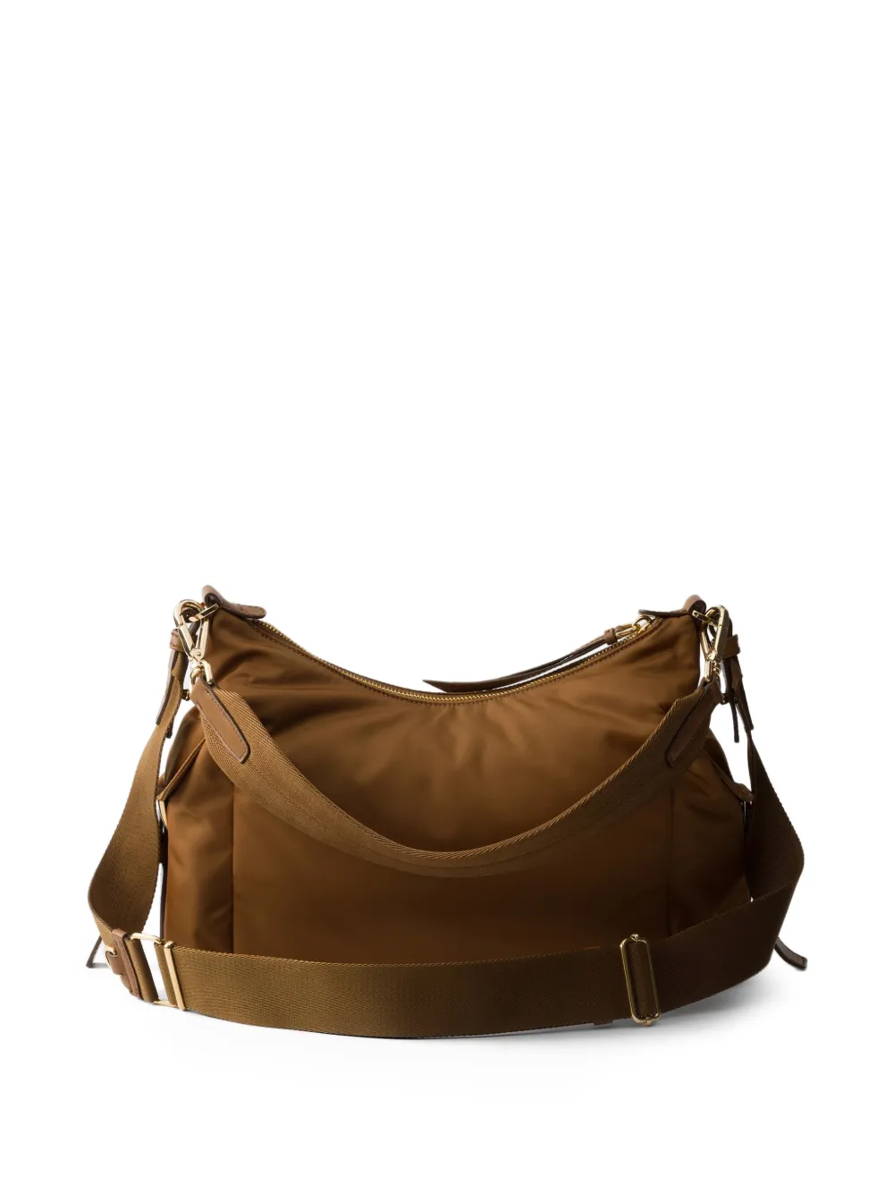 Prada Large Explore Pocket Shoulder Bag | Brown | FARFETCH
