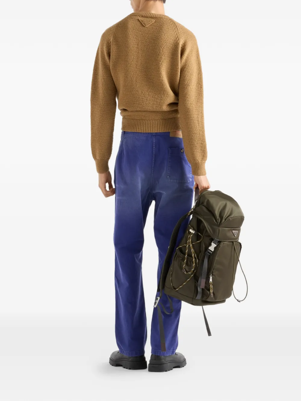 Prada Twill broek Blauw