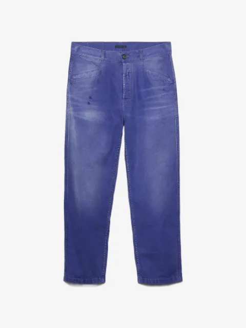 Prada cotton twill trousers