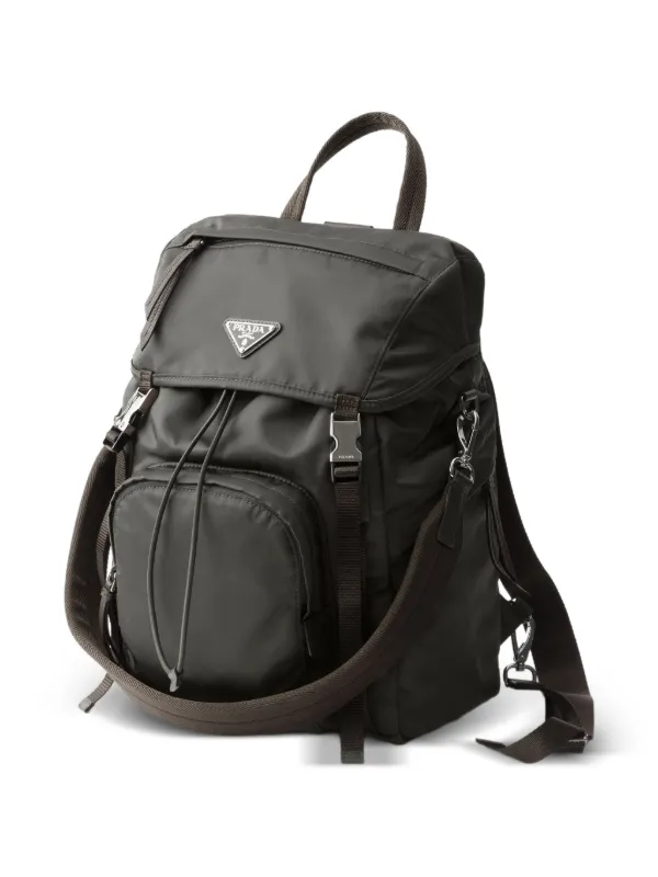 Prada Re-Nylon バックパック | グレー | FARFETCH JP