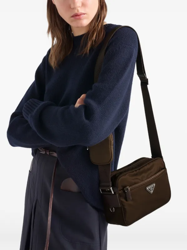 Prada Re-Nylon ショルダーバッグ | ブラウン | FARFETCH JP