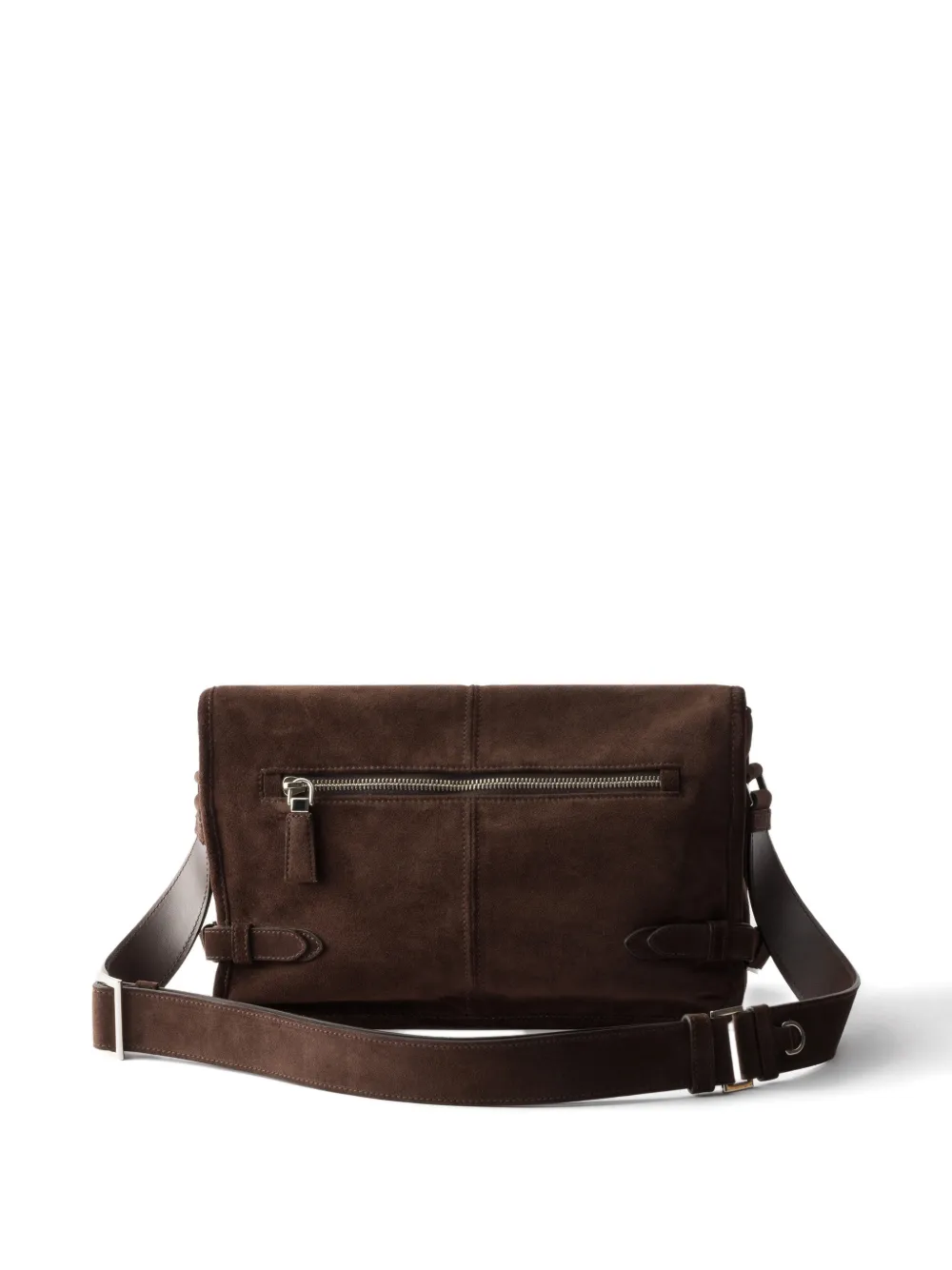 Prada suede shoulder bag - Bruin